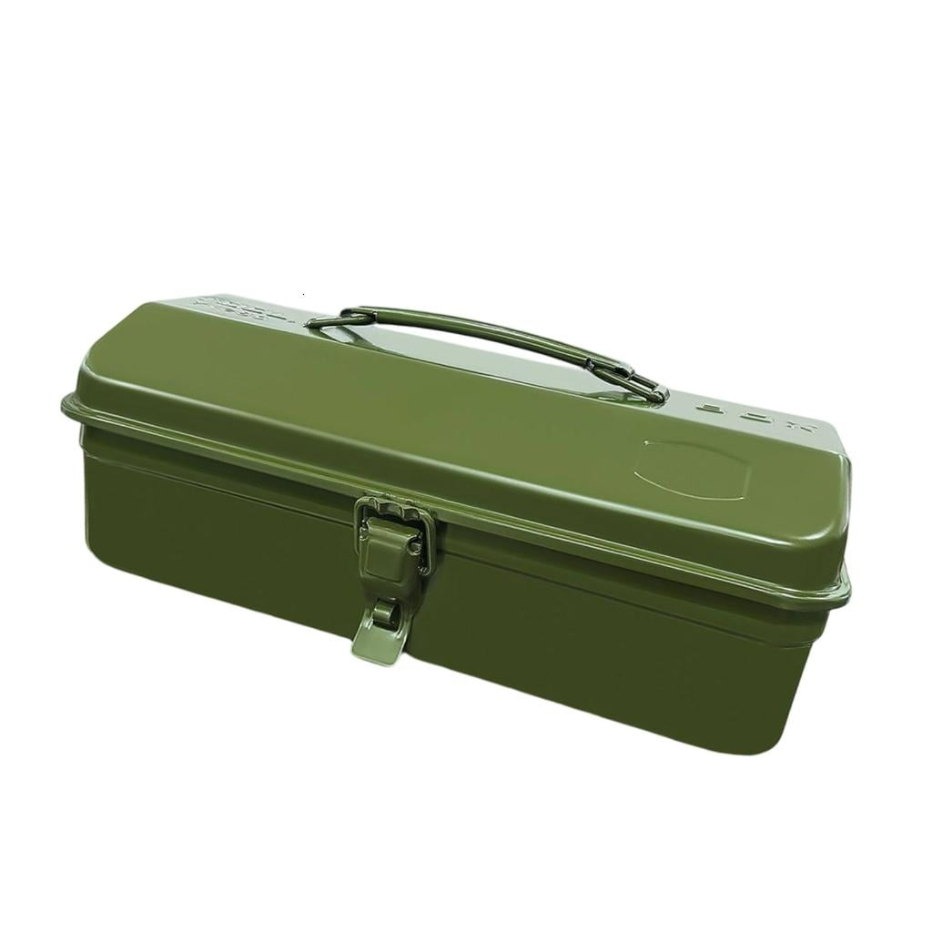 MOMOJIA Portable Metal Tool Box Ergonomic Handle Large Capacity Case For Professional