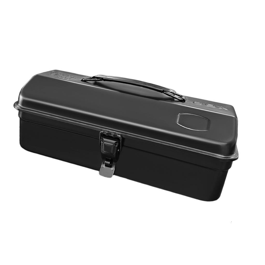 MOMOJIA Portable Metal Tool Box Ergonomic Handle Large Capacity Case For Professional