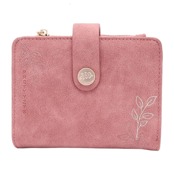 MOMOJIA Portable Refillable Budget Planner With 5 Rings PU1eatherBinder Cover 5 Card Slots Pen Slots and Zippered Coin Pocket