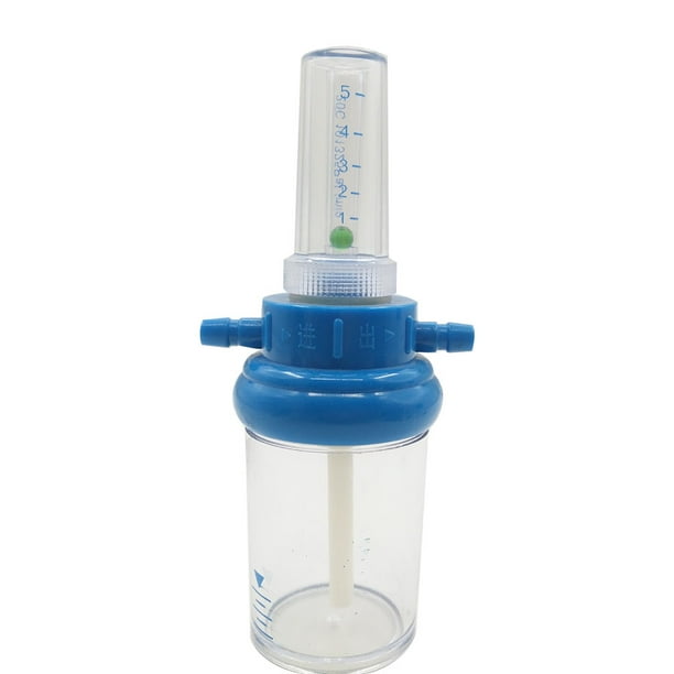 MOMOJIA Practical O2 Pressure Reducer Oxygen Inhaler Flow Meter for Household Plastic