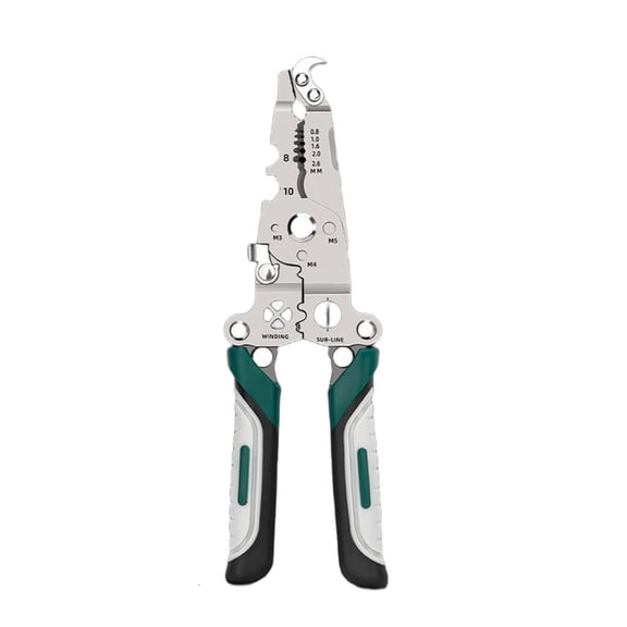 MOMOJIA Precise Electric Stripping Pliers For Electricians Ethernet Cables Wire Cutting