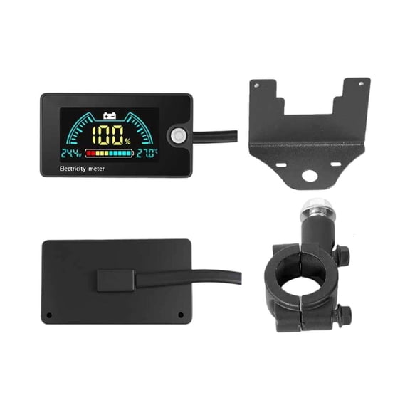 MOMOJIA Precise Power Observe with Temperature Capacity Reading for 12V 24V 36V 48V 60V 72V 84V Applications