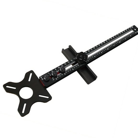 MOMOJIA Precise Router Positioning Jigs for Circular Grooves and Angled Cutting Tasks
