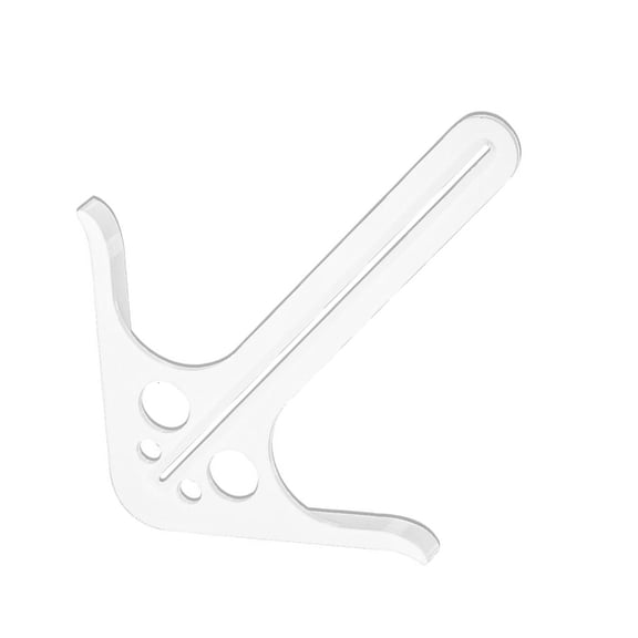 MOMOJIA Precise Woodworking Circle Center Marker Anti Slip ABS Handle Lightweight Portable For Carpentry And DIY Enthusiasts