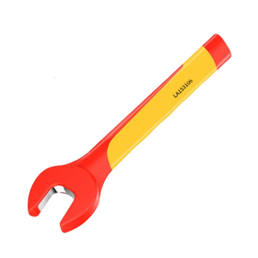 MOMOJIA Precisions 1000V Insulated Open End Wrench Set Multiple Size Option For Industrial Electrical Applications