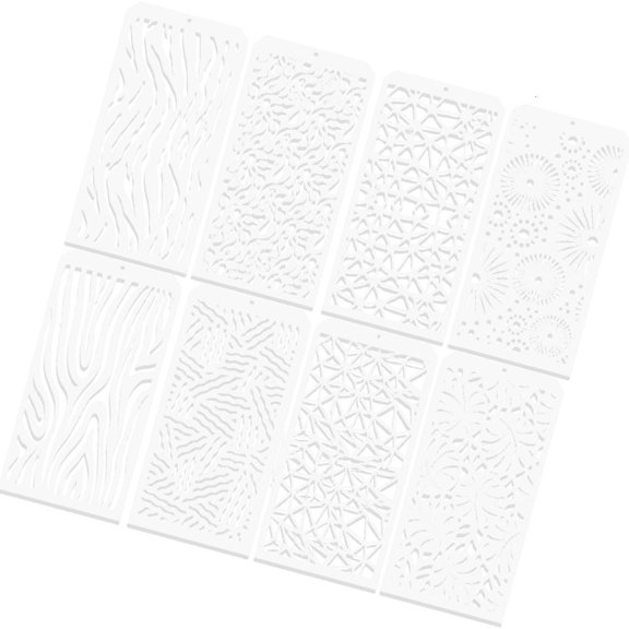 MOMOJIA Precisions Cut Stencil Template Multipurpose For Wall Art Fabric Painting Craft