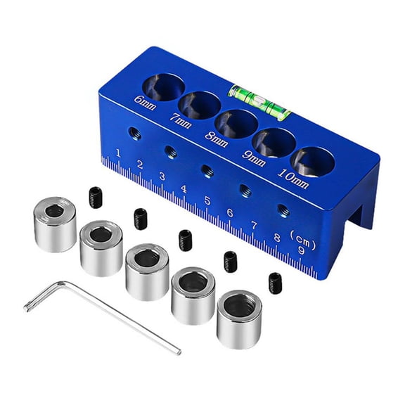 MOMOJIA Precisions Drill Block Guide For Straight Holes Woodworking DIY Professional Use