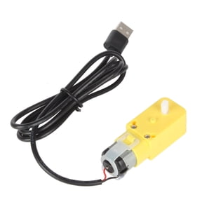 MOMOJIA Precisions Engineered Single Shafts DC5V 59RPM Ratio 1:220 Reduction Motor For Robotics Kits And Machinery