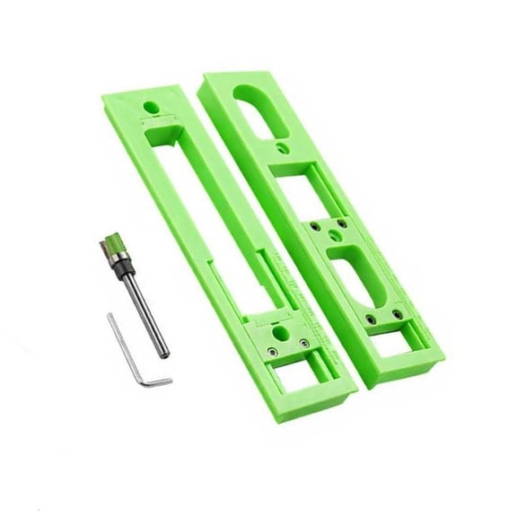 MOMOJIA Precisions Slotting Cutter Concealed Hinge Router Templates Quick Installation