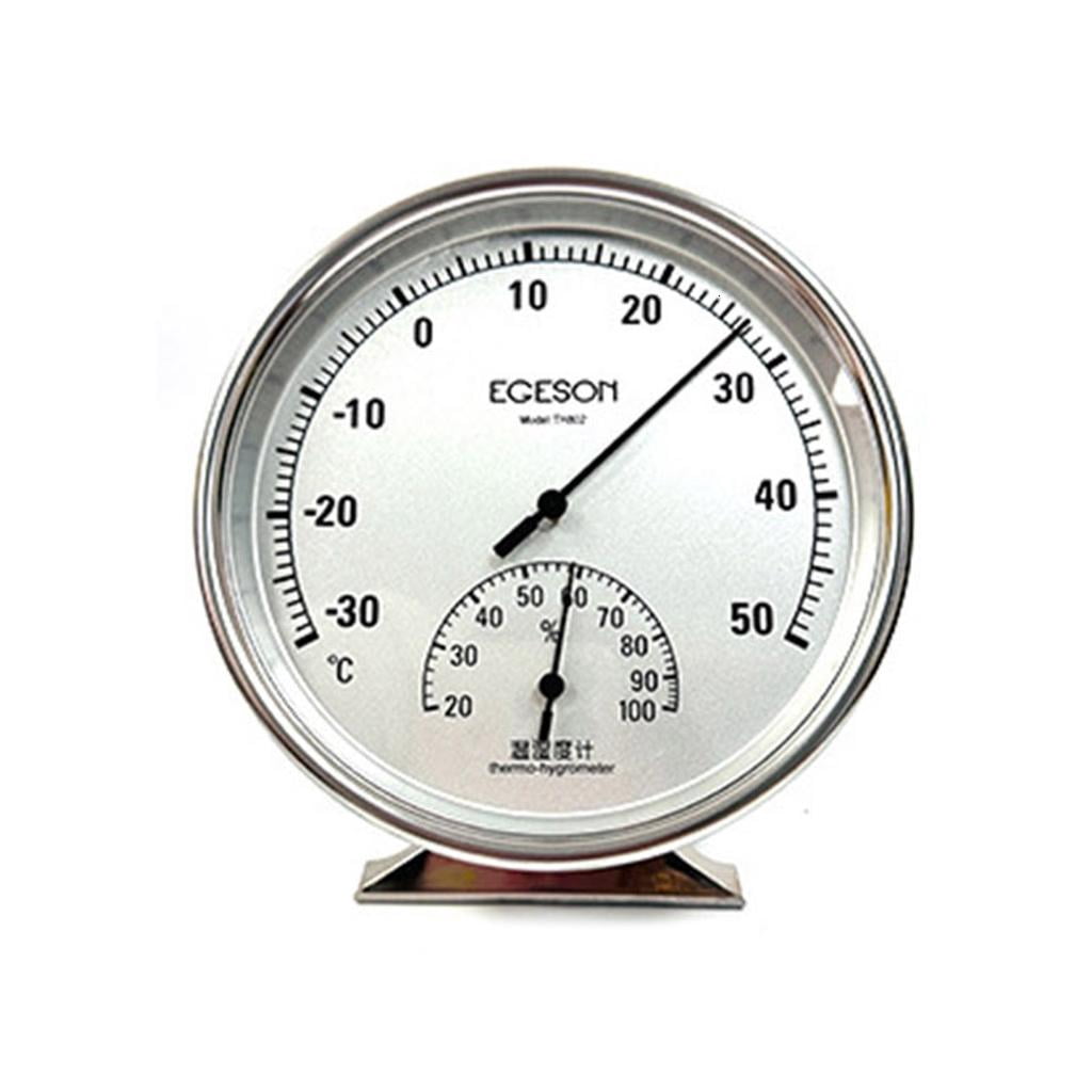 MOMOJIA Wall Mounted Thermometers Hygrometer with Clear Scale Upgrades for Accurate Temperature Humidity Monitoring in Saunas