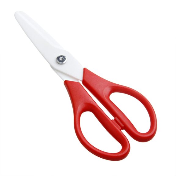 MOMOJIA Premium Ceramic Scissors for Cutting Cooked Food Sharp and Durable Blades
