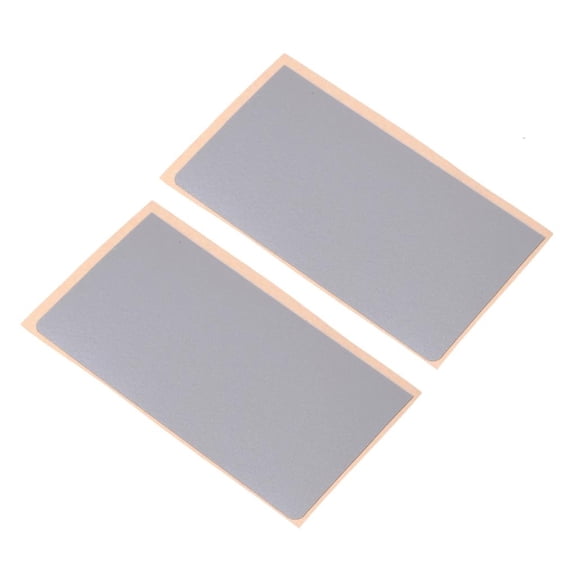 MOMOJIA Premium Touchpad Cover Film 2 Pcs Silver Adhesive Backing Recover Your Laptop Surfaces