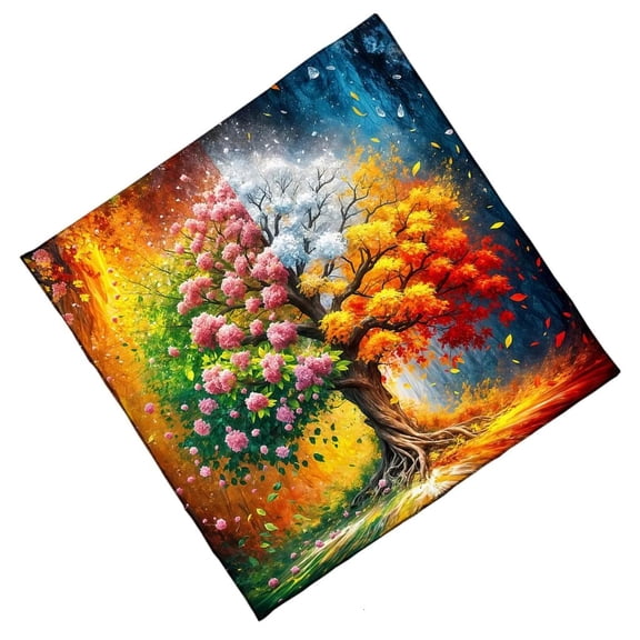 MOMOJIA Premiums Velvets Tarots Tablecloth For Divination With Mystical Pattern