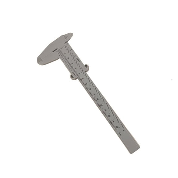 MOMOJIA Professional 150mm Plastic Vernier Caliper Double Unit Display Accurate Tool