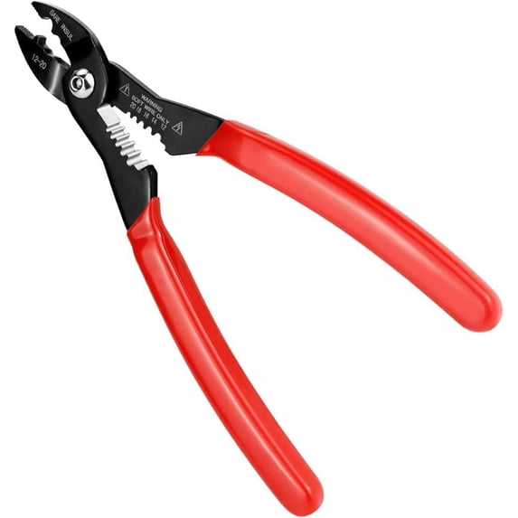 MOMOJIA Professional 7Inch Electrical Wire Stripper With Stripping Crimping Cutting
