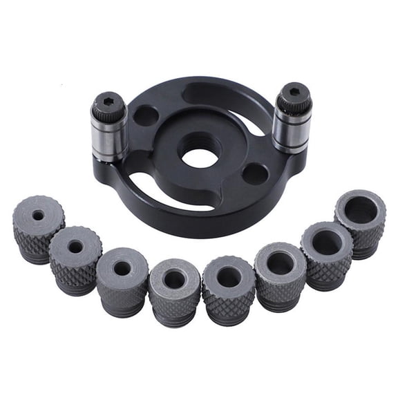 MOMOJIA Punch Locator Vertical Hole Straight Drilling Guide Template Adjustable Wood Self Centering Joinery Installation 3-10mm