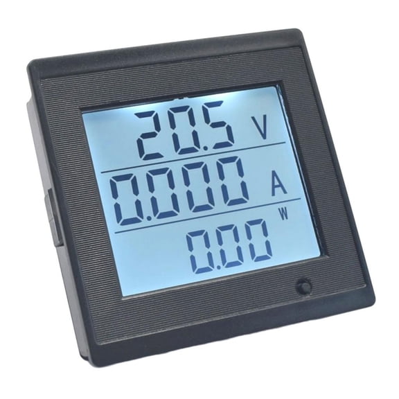 MOMOJIA Professional Energy Consumption Meter With Voltage Alerts Power Tracking And Backlight Display For Precise Readings