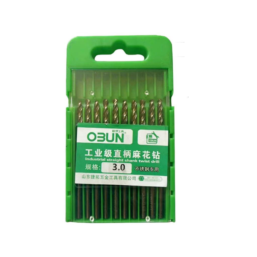 MOMOJIA Professional M35 Twists Drill Bit Set for Stainless Steel Metal 3-14mm Diameter