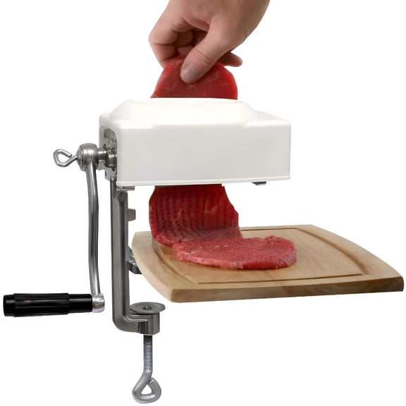 MOMOJIA Professional Meat Cubing Device Build Hand Operated Design For Beef Chicken Preparation
