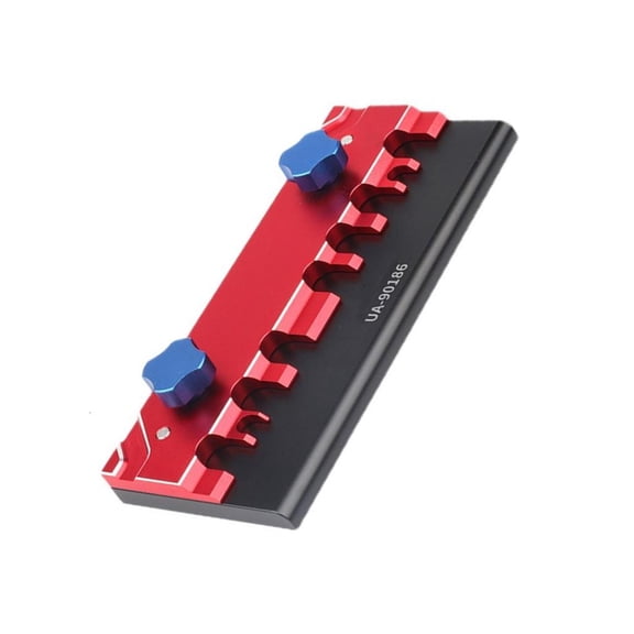 MOMOJIA Professional Metal Etching Sheet Bender For Model Builders With Spring Loaded Clamps Mechanism Sheet Bending Tool