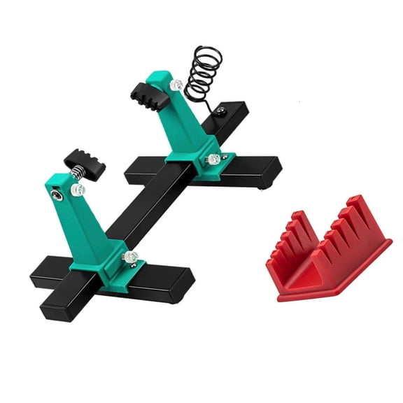 MOMOJIA Professional Soldering Aid Tool Stable Metal Base Adjustable Cable Clamp Heatproof Materials