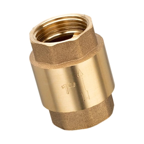 MOMOJIA Professional Thickened Brass Anti Backflow Valves 1 Inch NPT Threaded Design Leakproof Solution For Water Gas Systems