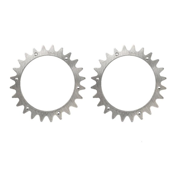 MOMOJIA Quality 205mm Wheel with Anti Skid Nails Perfect for Landroid S/M Mowers