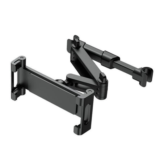 MOMOJIA Quick Release Extendable Car Seat Headrest Mount Holder For Tablets And Phones Adjustable Arm With 9cm To 25cm Extension