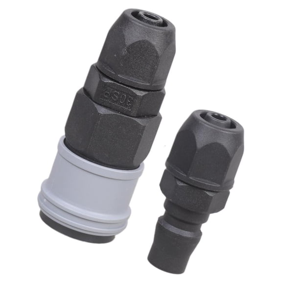 MOMOJIA Quickly release Coupling C Shape Pneumatic Fittings Tube Quick Connectors Concealed Rustproof Steel Ball SelfLock Function