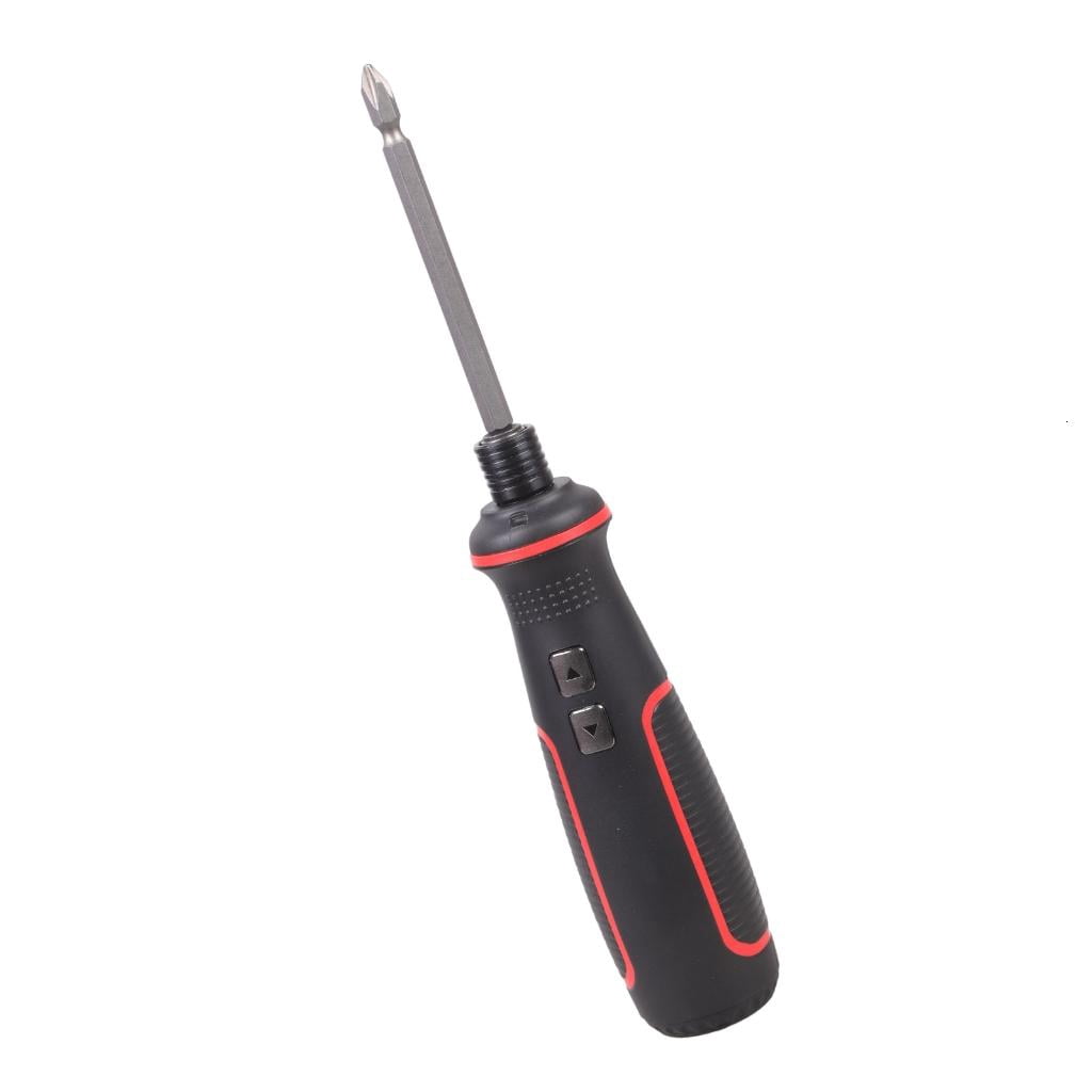 MOMOJIA Rechargeable 3.6V Cordless Electric Screwdriver with LED Light for Home Repairs