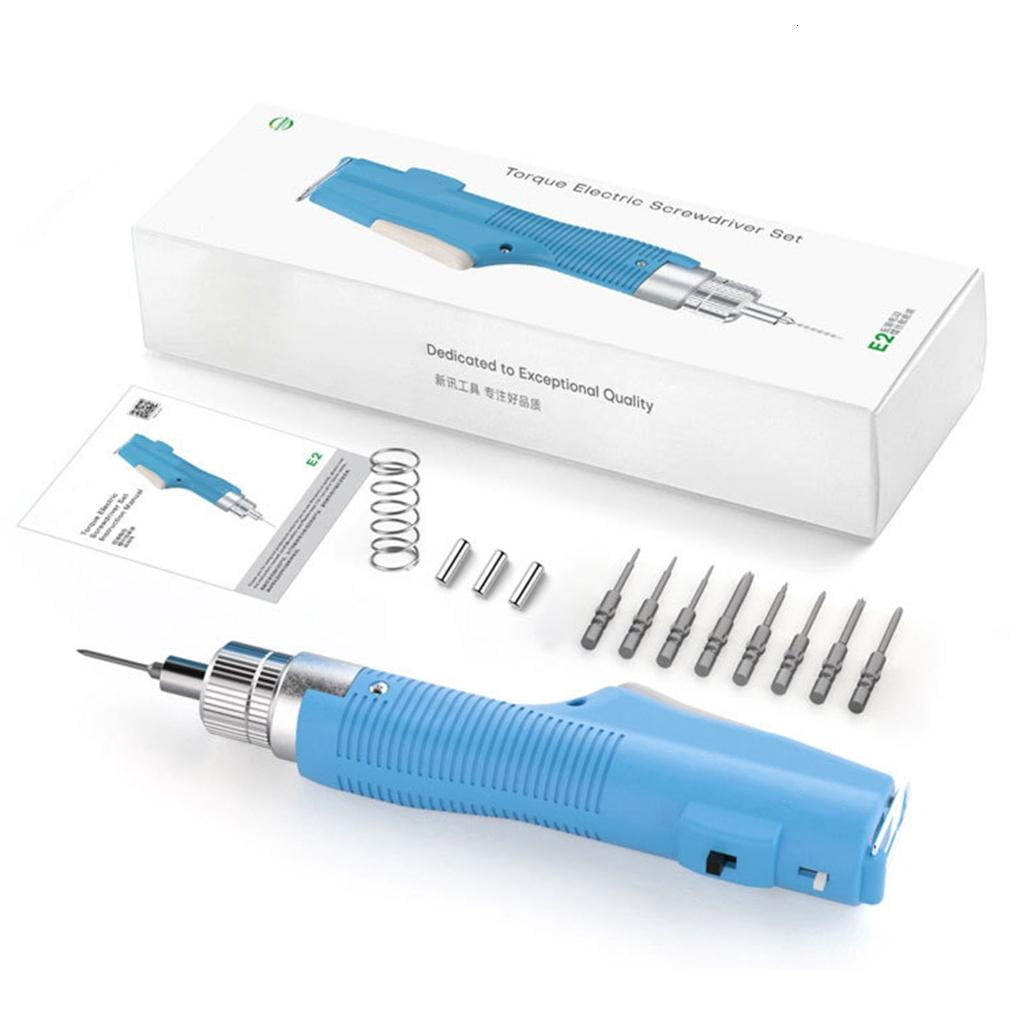 MOMOJIA Rechargeable Electric Screwdriver Cordless Power Tool Quick Changes Household