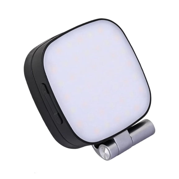 MOMOJIA Rechargeable Magnetic Makeup Light Adjustable Smartphone Fill Light with Mirror