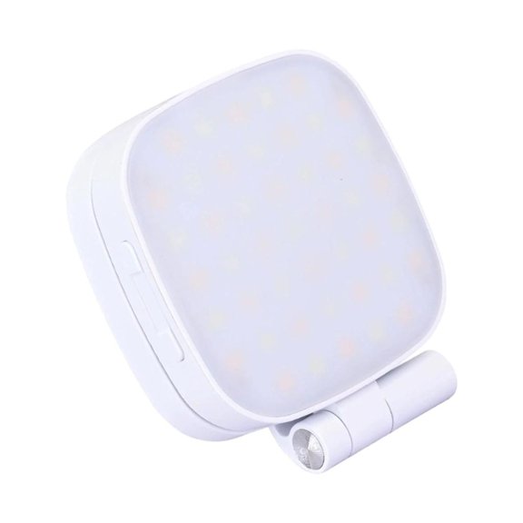 MOMOJIA Rechargeable Magnetic Makeup Light Adjustable Smartphone Fill Light with Mirror