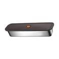 thumbnail image 1 of MOMOJIA Rectangular Kitchen Container Box Steel Bacons Tray Organizers with Airtight Lid, 1 of 9
