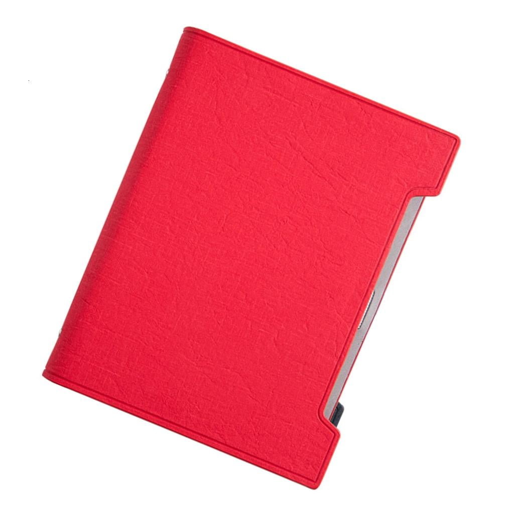 MOMOJIA Refillable Notebook Hardcover Journal With 6 Rings PU1eatherBinder Covers