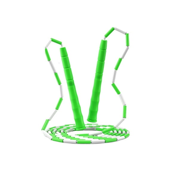 MOMOJIA Regulable Beads Skipping Rope Nonslip Plastic Handle Colorful Rope for Kid Effects Exercise Equipment