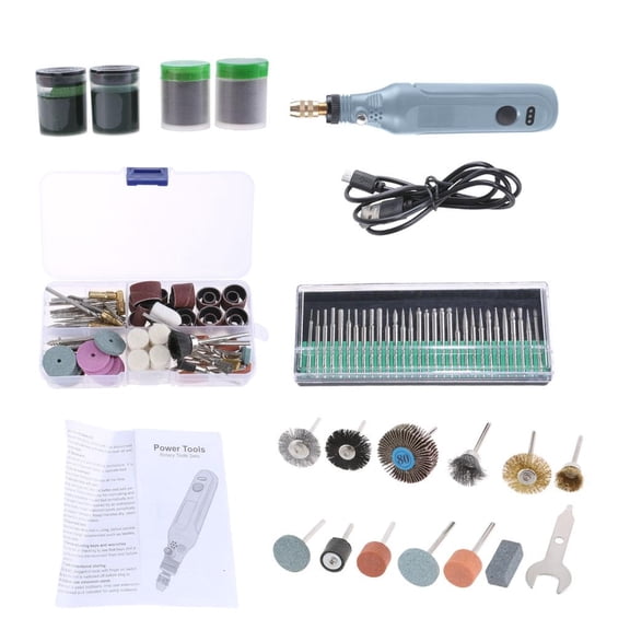 MOMOJIA Rotary Tool 3.7V Cordless Rotary Tool Power Rotary Tool Variable Speed Rotary Tool Cordless for Handcraft Making