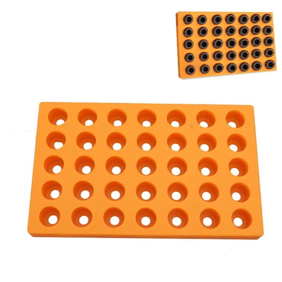 MOMOJIA Router Bits Storage Tray Tool Box Organizer 24/33 mm 35/60/ Multi Holes
