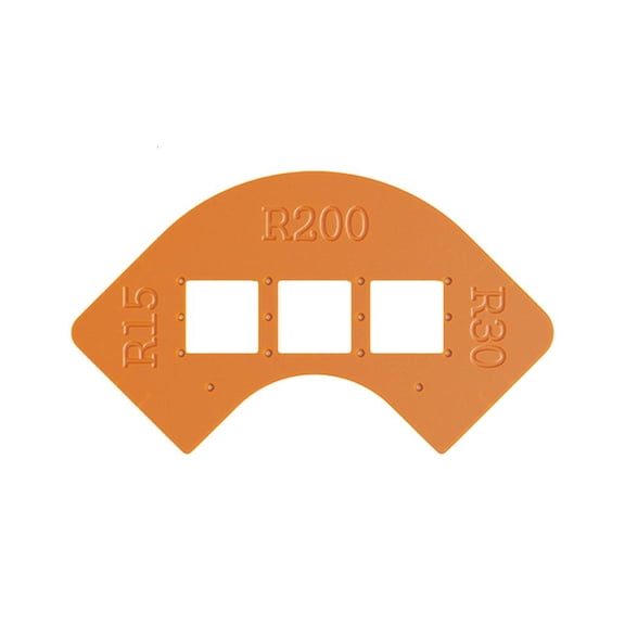 MOMOJIA Router Corner Radius Template Router Template Corner Radius Jig High Hardness