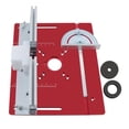 thumbnail image 1 of MOMOJIA Router Table Insert Plate Aluminum Router Table Plate Trimming Machine Flip, 1 of 8