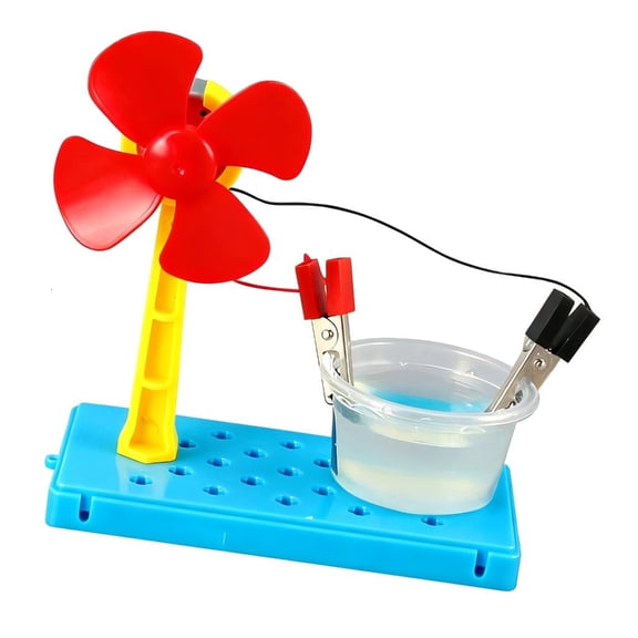 MOMOJIA Saltwater Power Fan Set for Classroom Demonstrations and Home Science Projects
