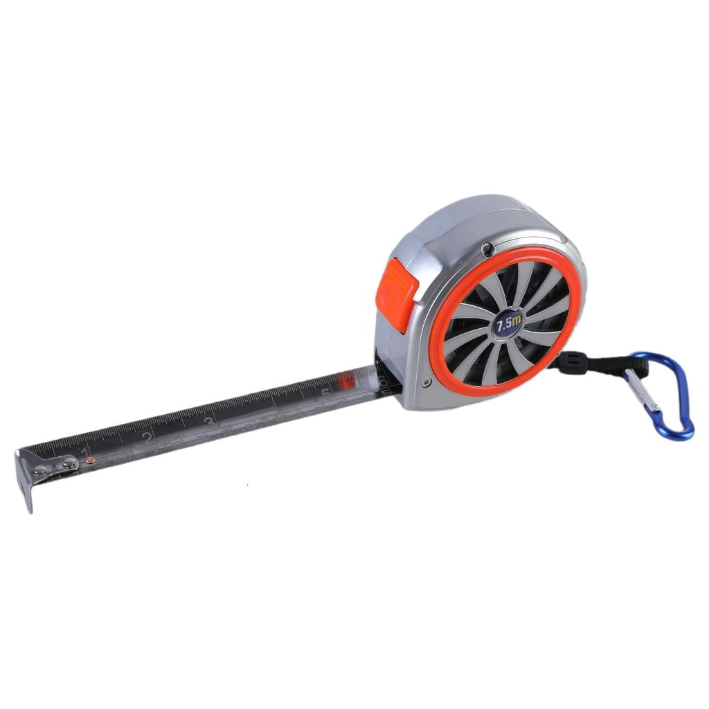 MOMOJIA Self Locking Tape Measure with Hand Strap Furniture Making Tape for Indoor Renovations & Furniture Making Project