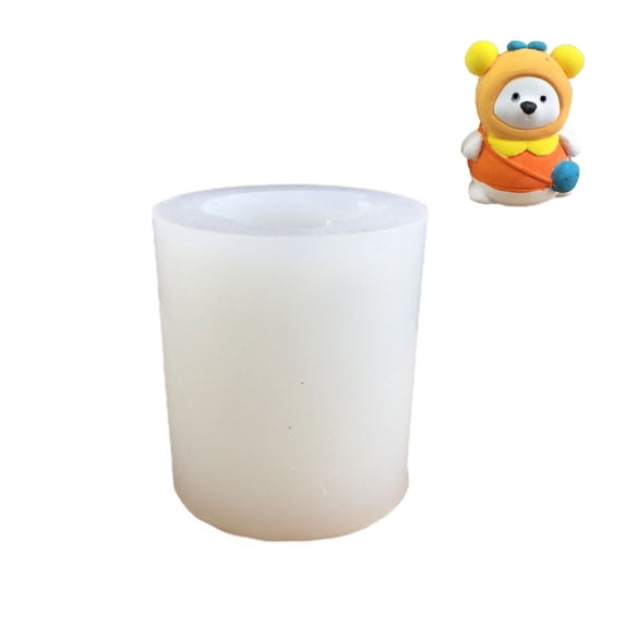 MOMOJIA Silicone Mold Bear Silicone Red Baking Tool - Walmart.com