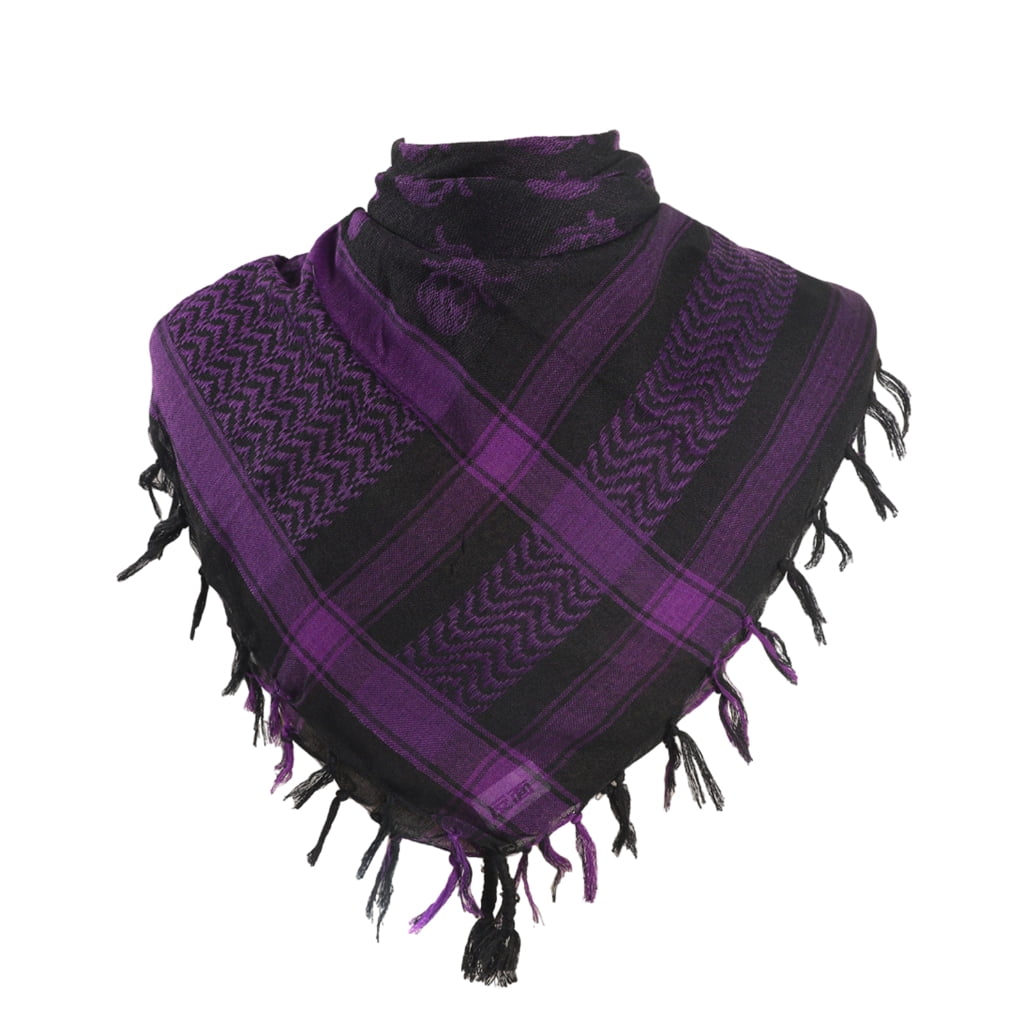 MOMOJIA Sku11 Pattern Shemagh Scarf Keffiyeh Neckerchief Head Wrap for