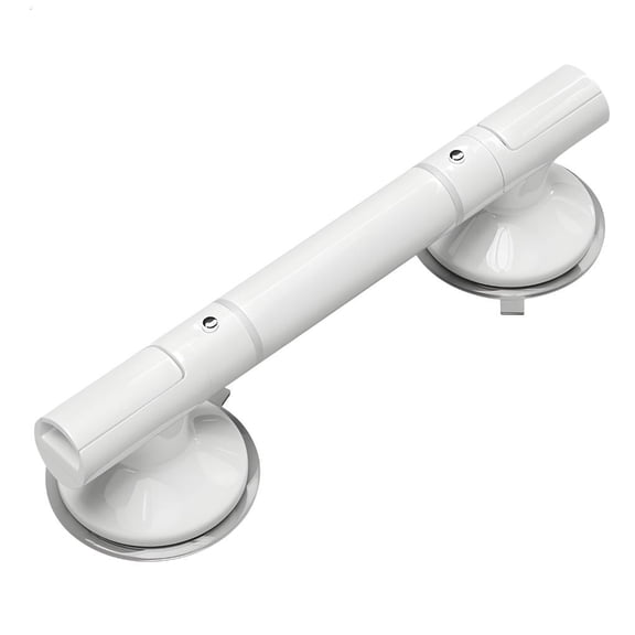 MOMOJIA Against Slip Soaking Pool Grab Club Modifiable Shower Handle For Elderly Safety Bathroom Assist Tool Secure Suction Cup Plan Smooth Face Installation
