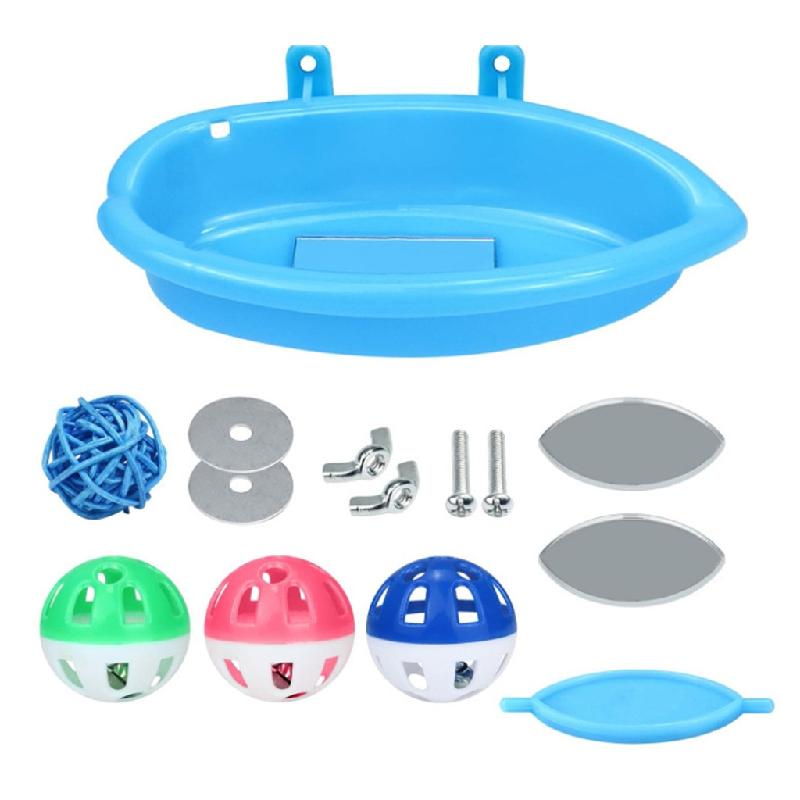 Curated visual reference: Visual Reference: Momojia Small Bird Cage Shower Tub With Attaching Mirrored Cheerful