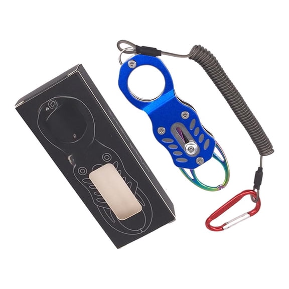 MOMOJIA Small Colorful Aluminum Fishes Gripper Light weight Aluminum Fishing Tool With Hand Operations For Lures Anglers