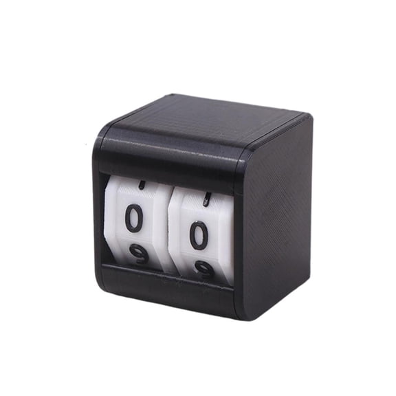 MOMOJIA Small Digital Scoreboards Clear Number Interfaces Multipurpose Plastic Count Counter For Card Game Training Meeting