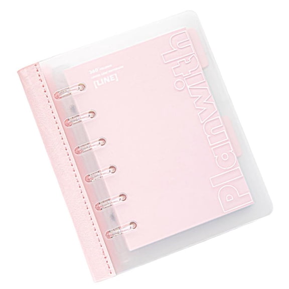 MOMOJIA Smooth Writing Paper Paper Rings Bound Journal Planner A7 Size Notebook For Notes And Journals Writing Detachable Pages