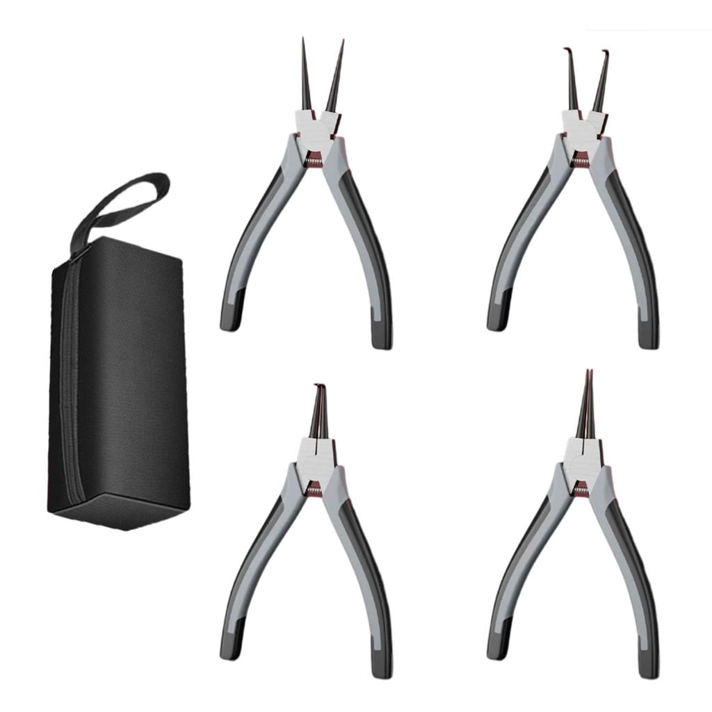 MOMOJIA Snap Rings Pliers Set for Internal & External Rings with Comfortable Grip Handle